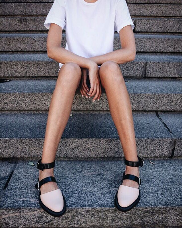 Closed toe nude sandals Closed toe nude sandals