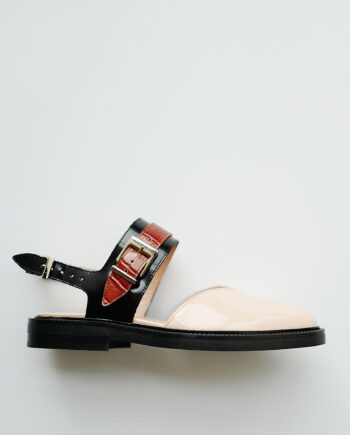 Vinyl Closed Toe Sandals