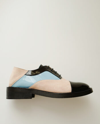 Dusty Pink & Sky Blue Oxfords